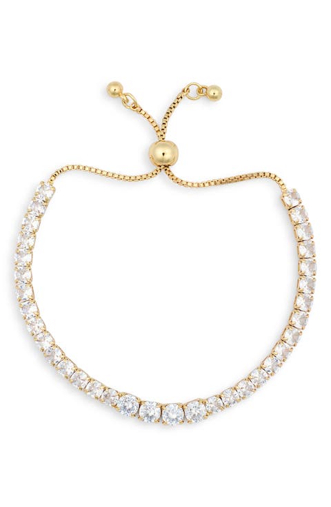 Cubic Zirconia Tennis Bracelet