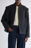 Isabel Marant Dyogo Wool Blend Felt Jacket
