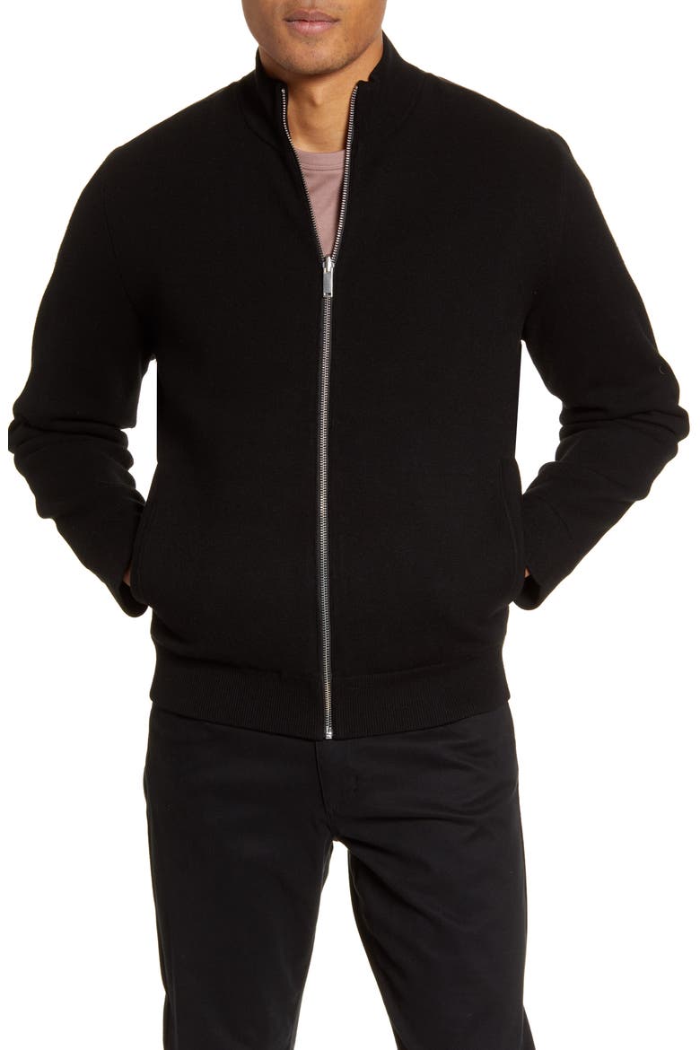 Boglio Fine Bilen Reversible Jacket, Alternate, color, BLACK MULTI