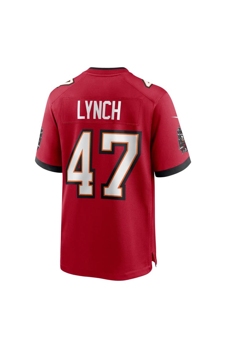 Nike Men's Nike John Lynch Red Tampa Bay Buccaneers Retired Player Game Jersey, Alternate, color, Red