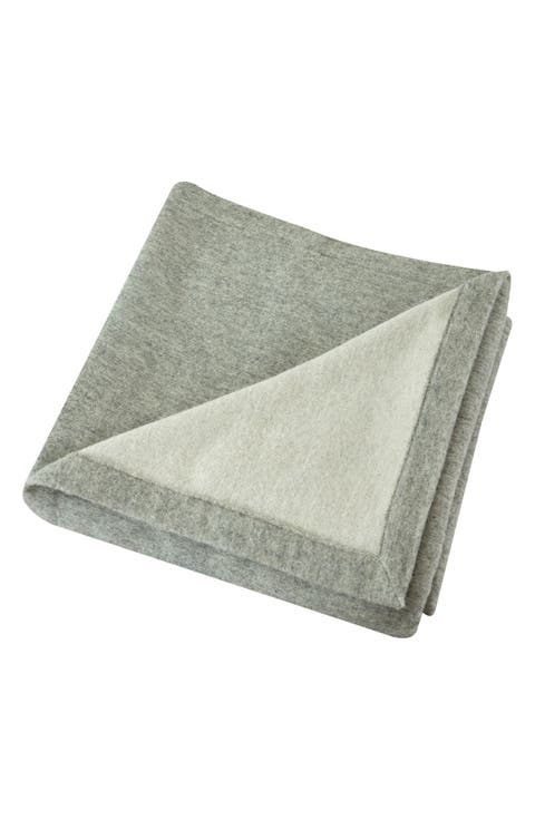 Self Hem Merino Wool Blanket