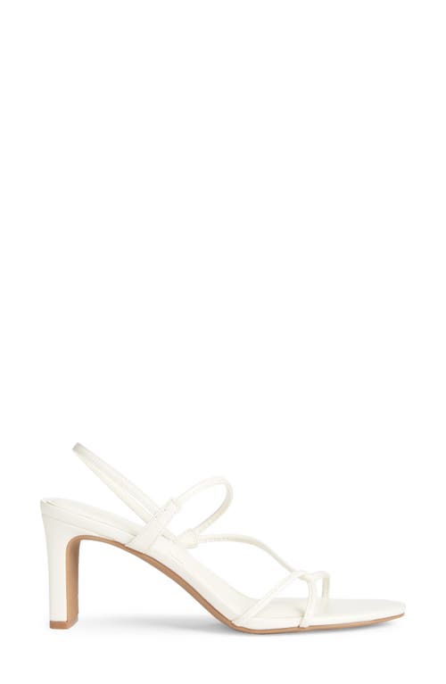 Open Edit Pia Slingback Sandal In White Ice