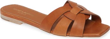 Saint Laurent Tribute Nu Pieds Slide Sandal (Women) | Nordstrom