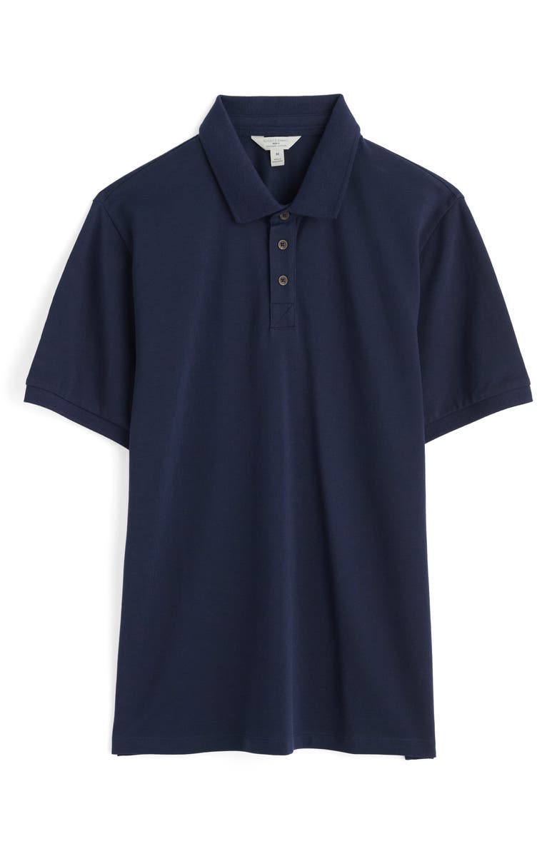 Seasalt Cornwall Balefire Organic Cotton Polo, Alternate, color, Maritime