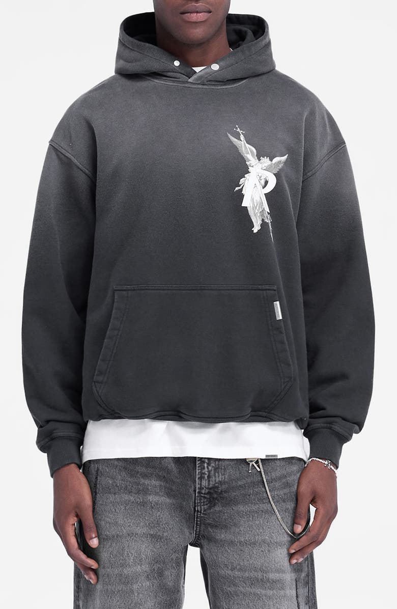 Represent Archangel Cotton Graphic Hoodie, Main, color, 