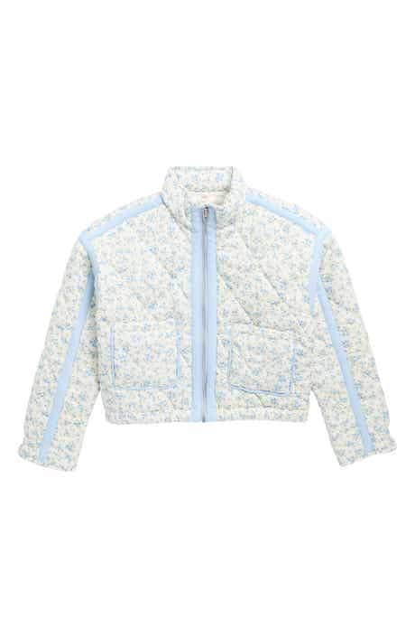 Kids' Quilted Floral Jacket