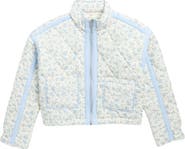 BLANKNYC Kids' Quilted Floral Jacket