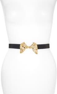 Raina Harvey Horse Clasp Leather Belt