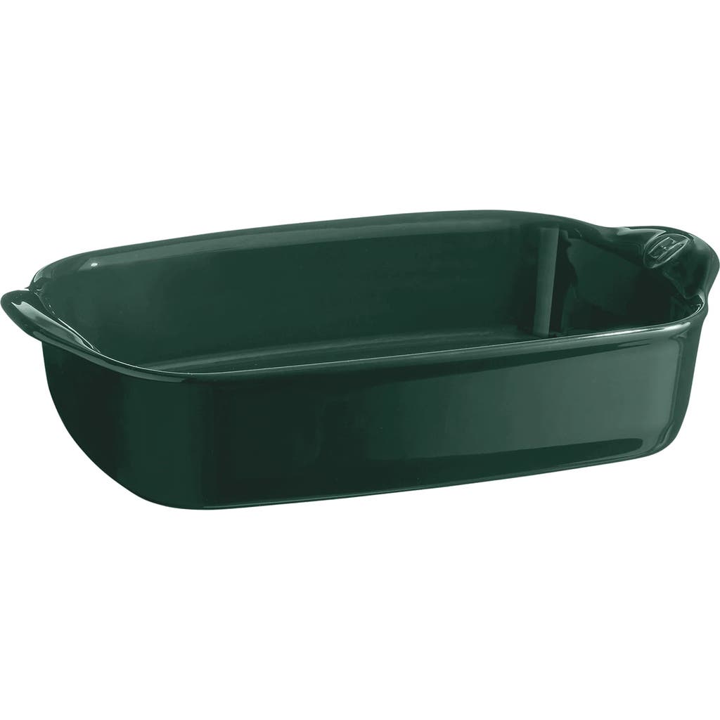 Emile Henry Individual Rectangle Baking Dish Ultime, 8.75" X 5.5" In Cedar