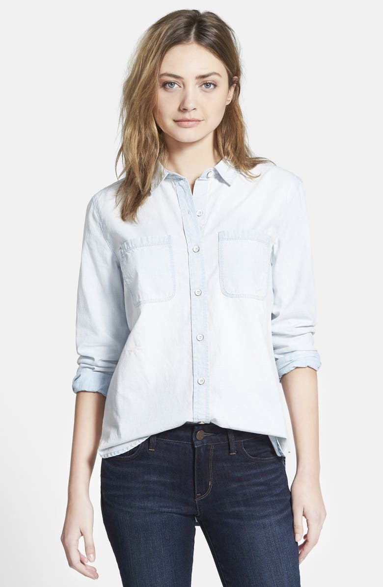 Treasure & Bond Treasure&Bond Chambray Shirt, Main, color,