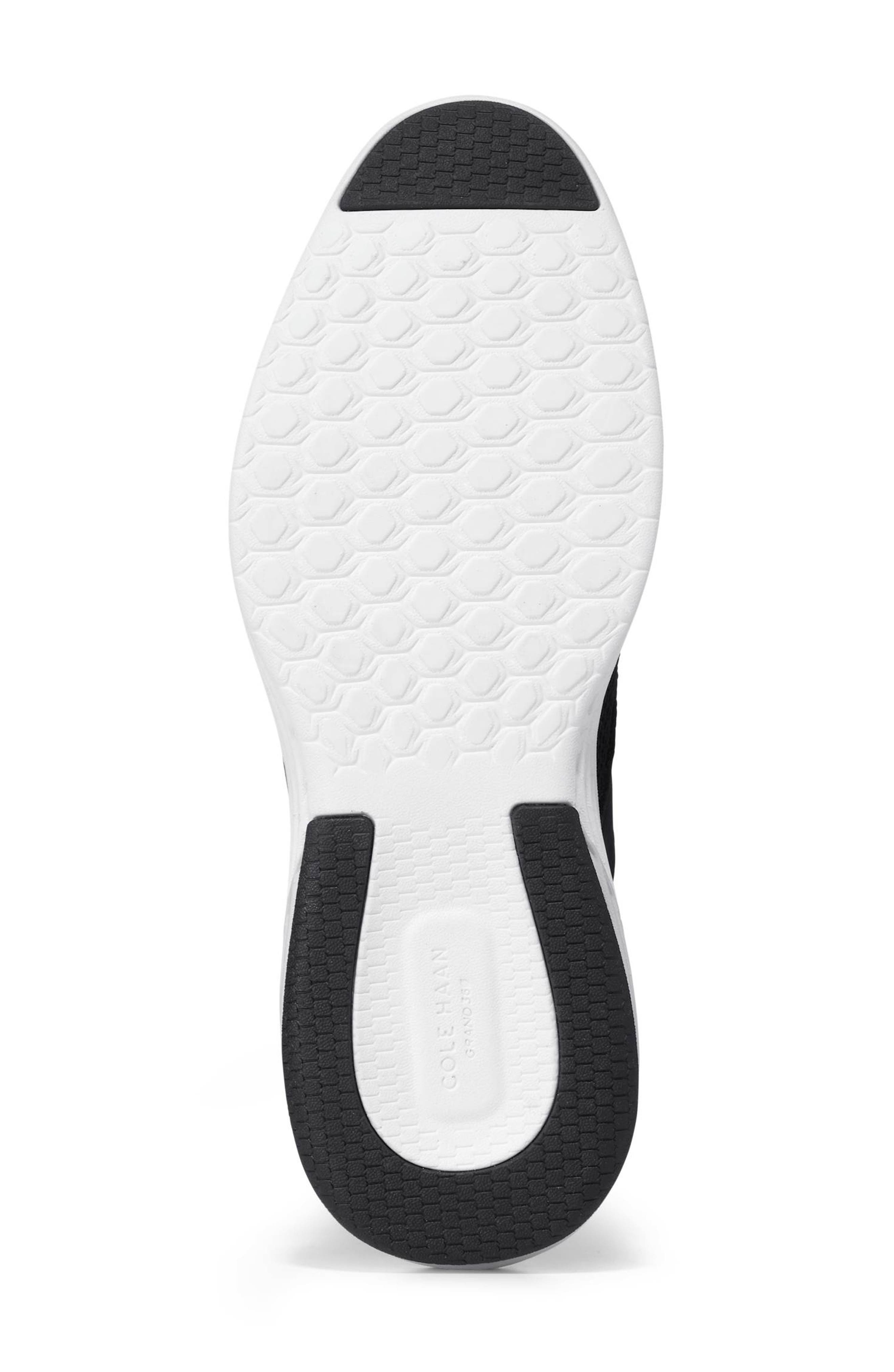 Cole Haan Grand Hurrion Stitchlite<sup>™</sup> Plain Toe Oxford, Alternate, color, Black Nmbs Cld Ivr