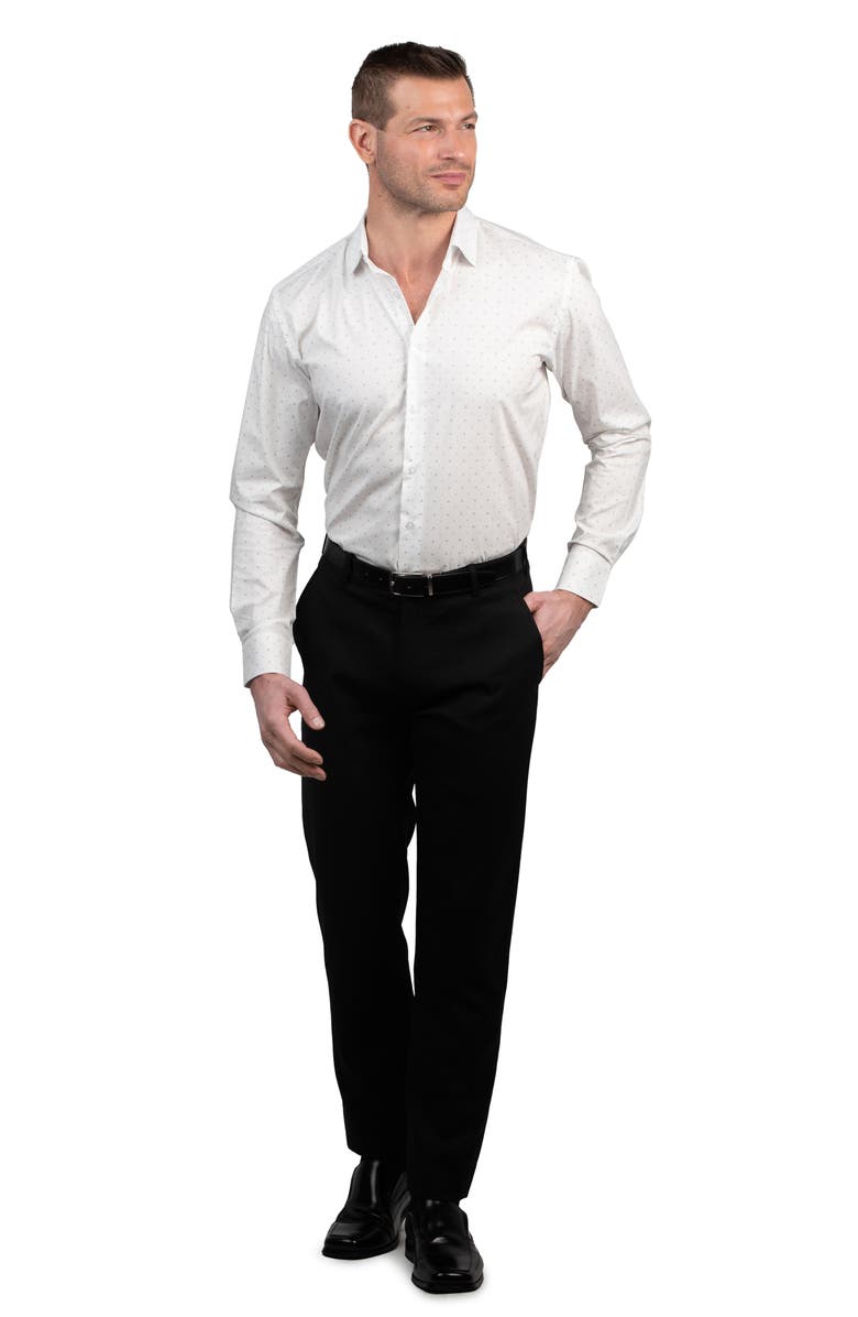 Lucky Brand Slim Fit Dress Shirt, Alternate, color, 