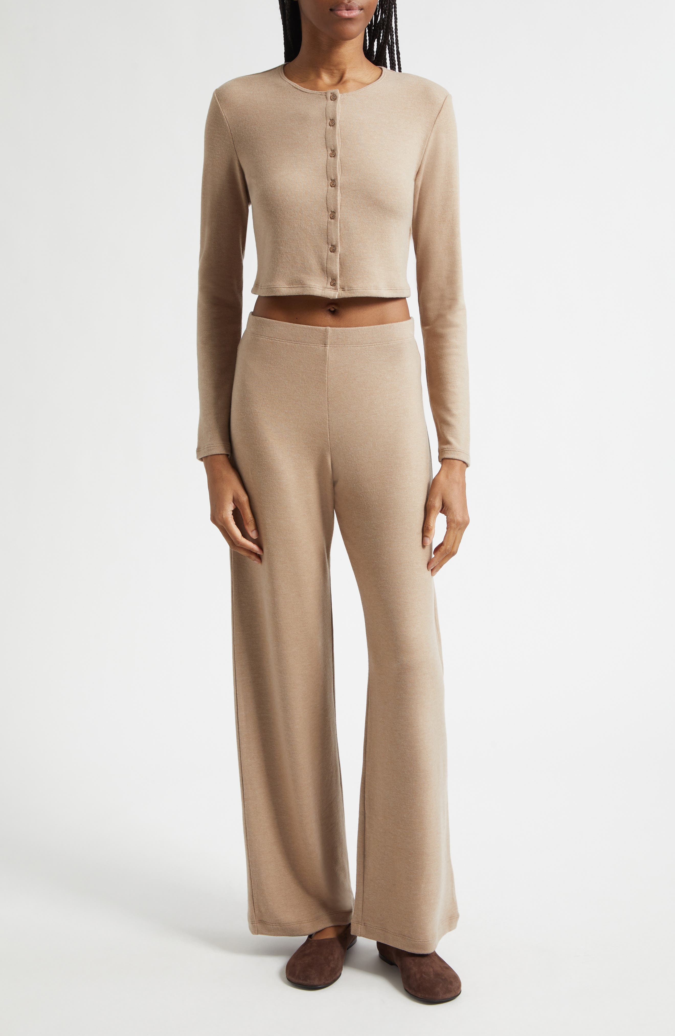 Lauren Wide Leg Knit Pants - image 2
