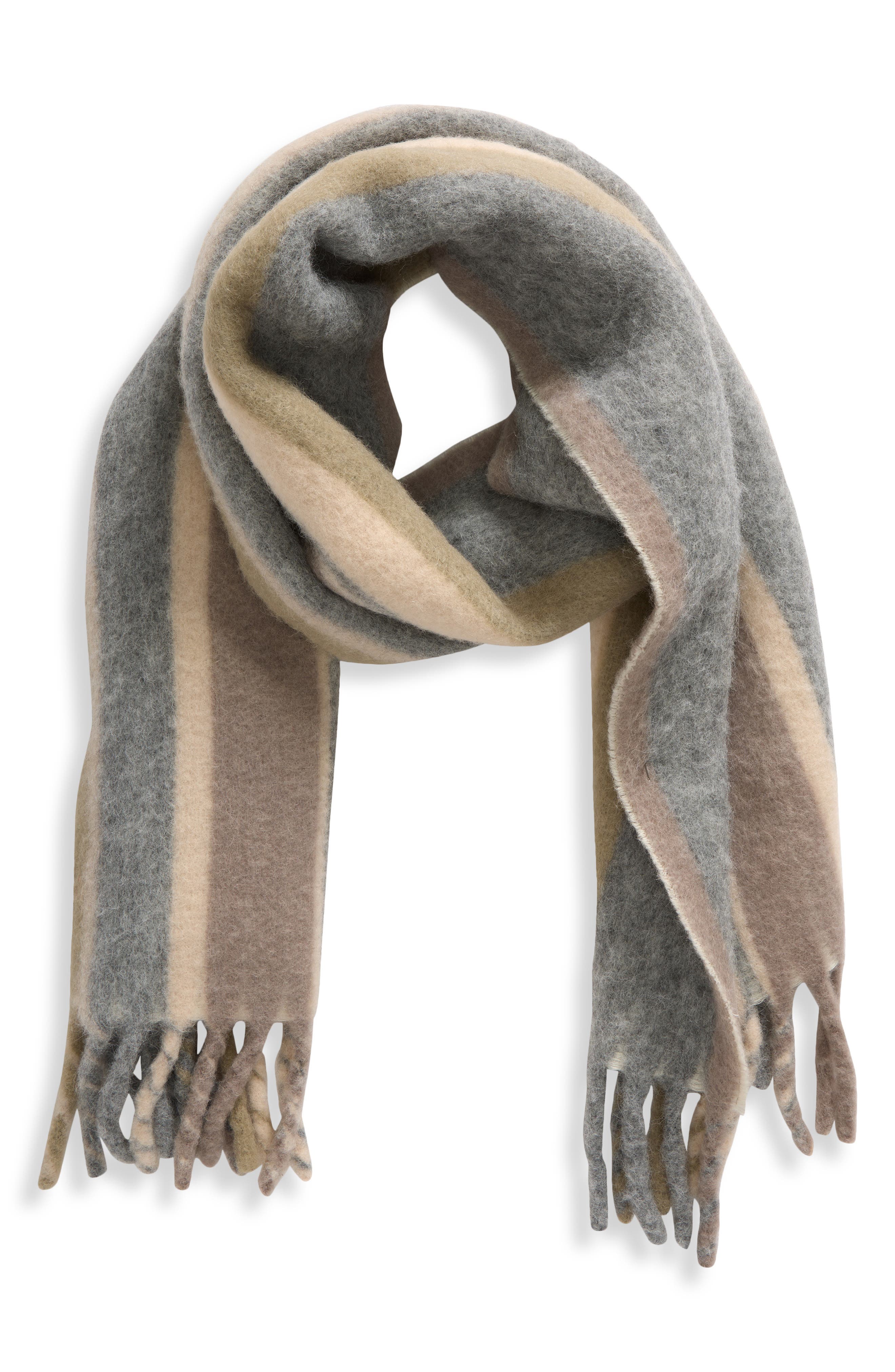 rag & bone Siobhan Alpaca & Wool Blend Scarf