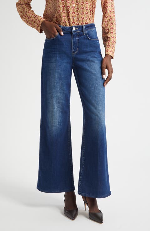 Alicent High Waist Wide Leg Jeans