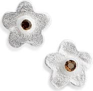 SHANA CAVE Small Flower Stud Earrings