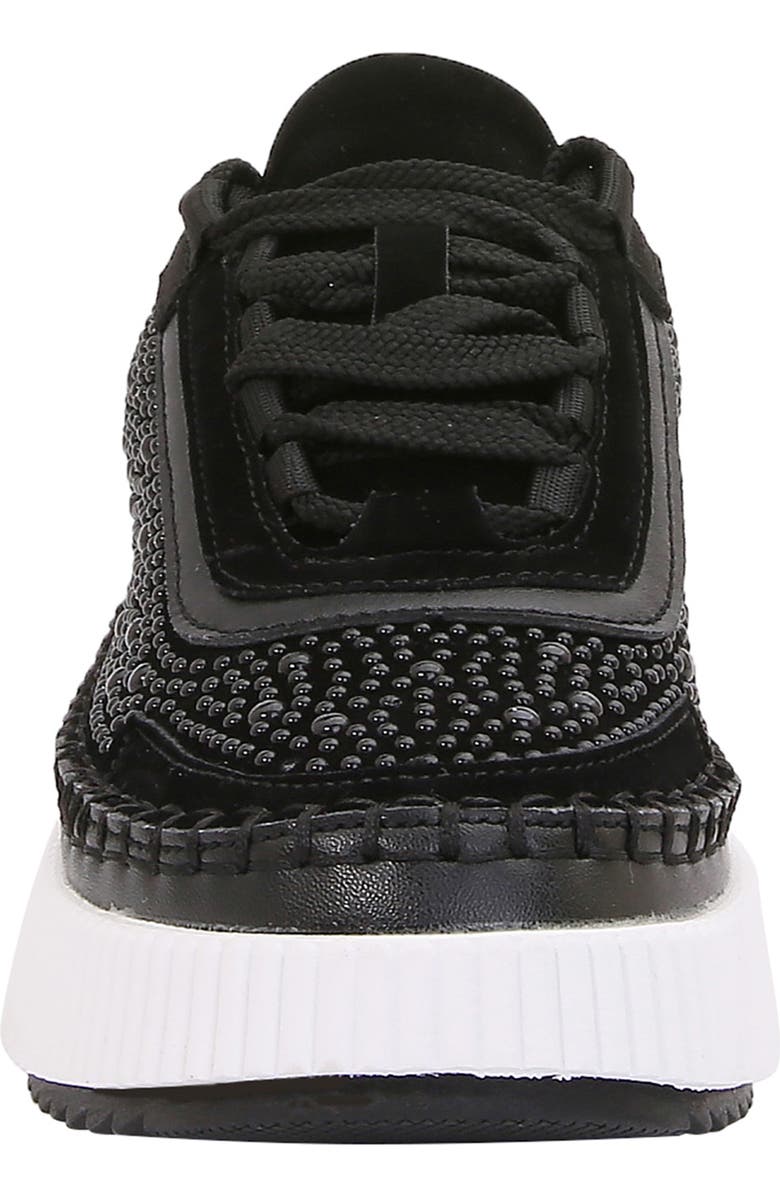 BERNESS Willow Pearl Studded Sneaker, Alternate, color, Black