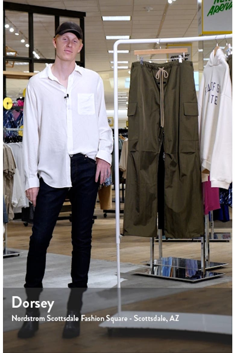 Gender Inclusive Textured Recycled Nylon Field Pants video