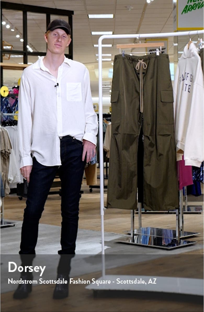 Gender Inclusive Textured Recycled Nylon Field Pants, sales video thumbnail