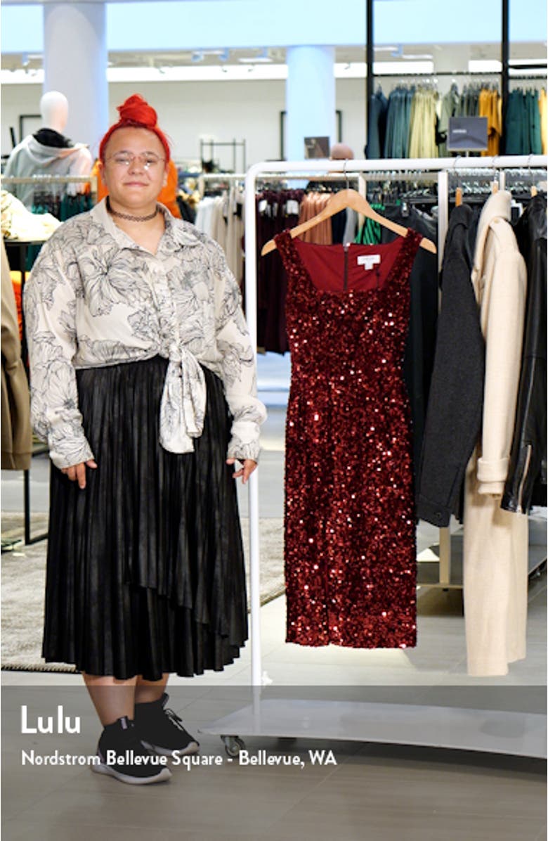 Beatrice Sequin Cocktail Dress, sales video thumbnail