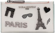 KARL LAGERFELD PARIS Small Wallet with Pins