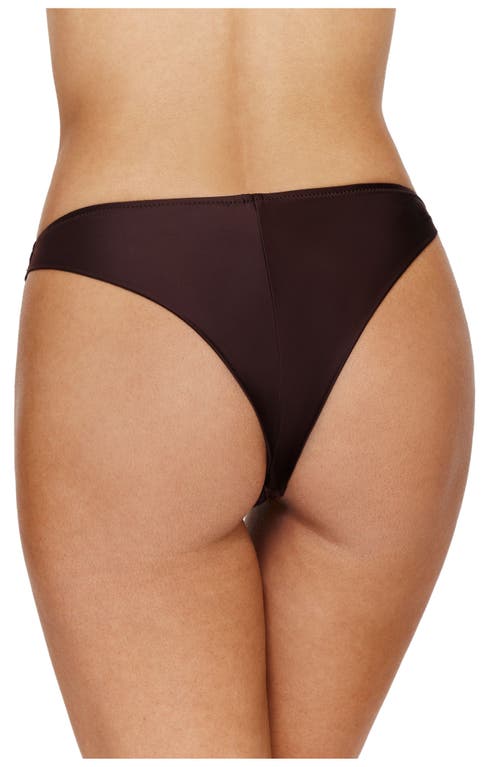 Flirtt Gottex Satin Touch Bikini Bottom In Brown