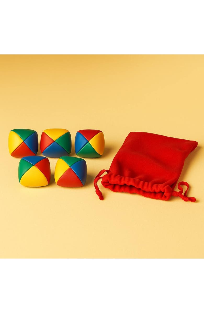 Hinkler Pty Ltd Retro Box, Learn Juggling, Skill Starter Kit, Instruction Book, All Ages, Alternate, color, Multicolored