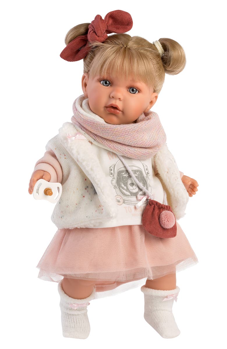 Llorens Sabrina 16.5-Inch Soft Body Doll, Main, color, 
