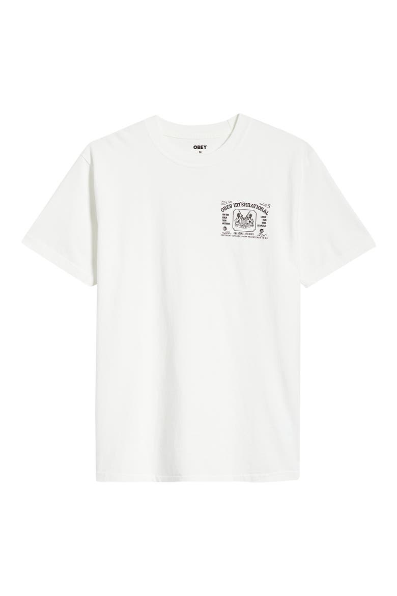 Creative Studios Cotton Graphic T-Shirt, Alternate, color, PIGMENT VINTAGE WHITE