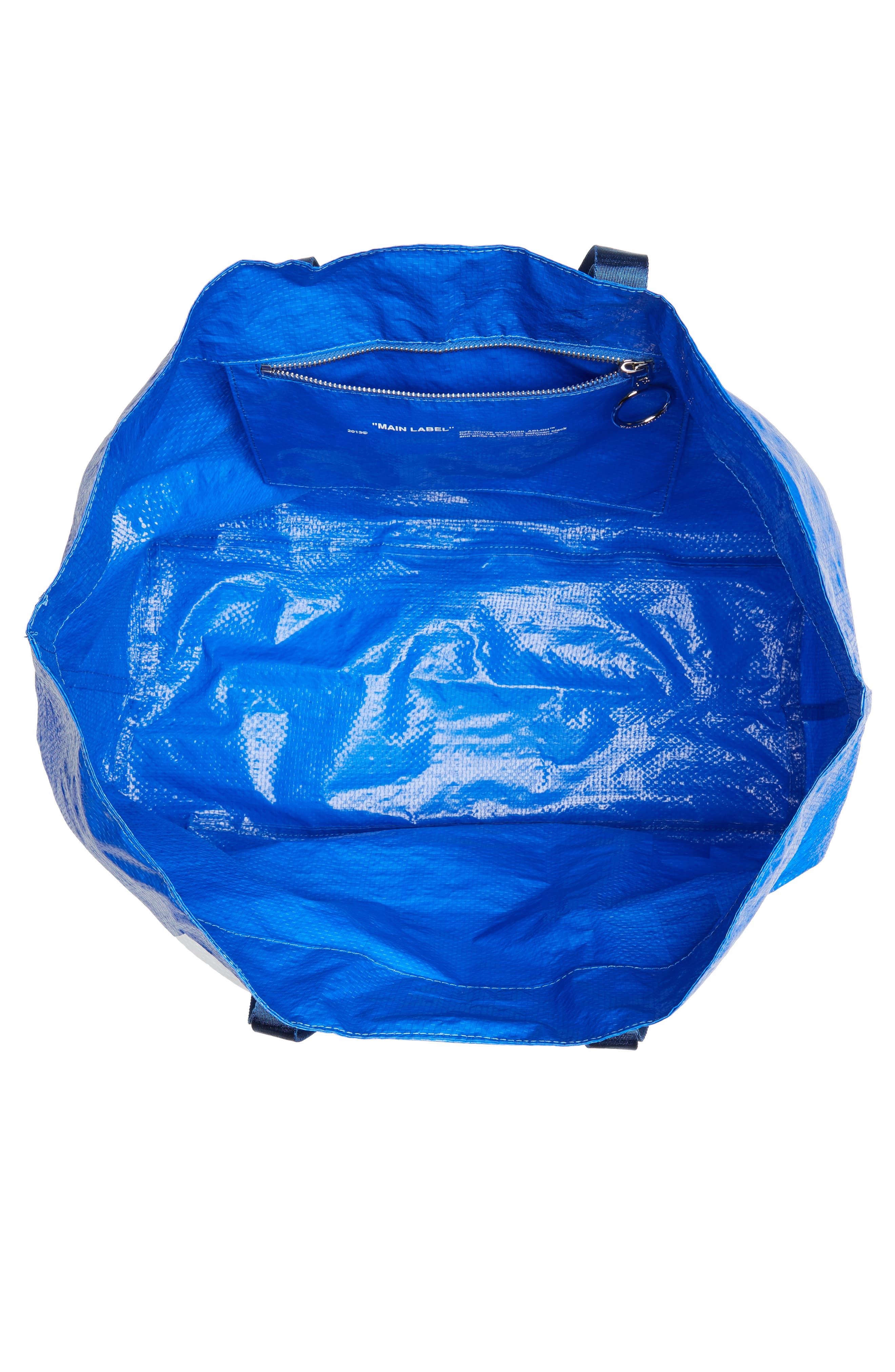 New Commercial Tote, Alternate, color, BLUE WHITE