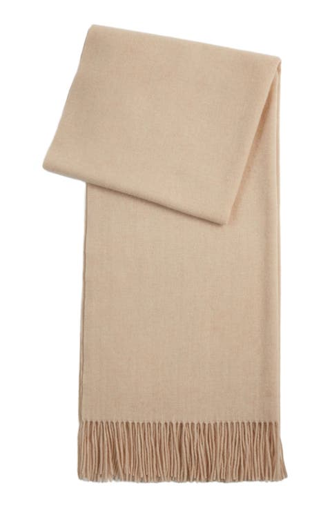 Oversized Cashmere Woven Scarf