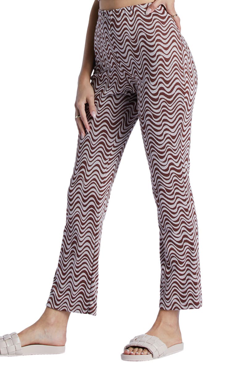 Billabong Better Together Jacquard High Waist Pants, Alternate, color, 