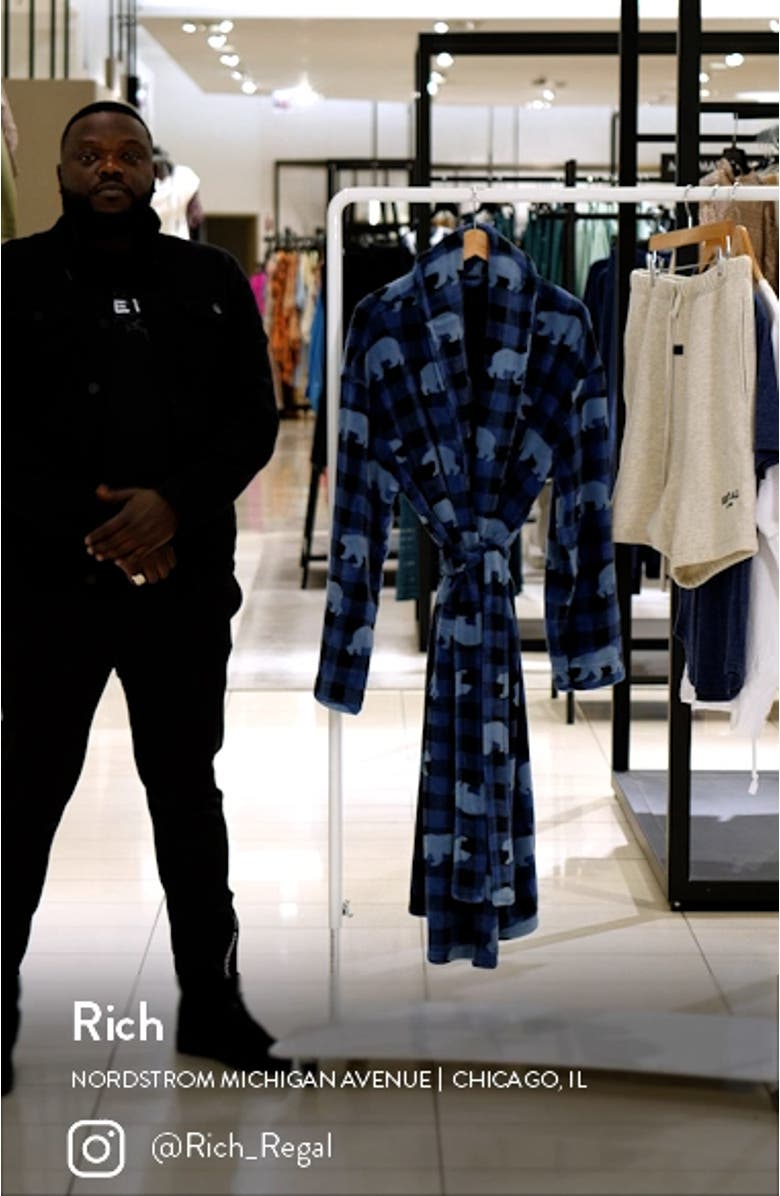 Chalet Chic Fleece Robe, sales video thumbnail