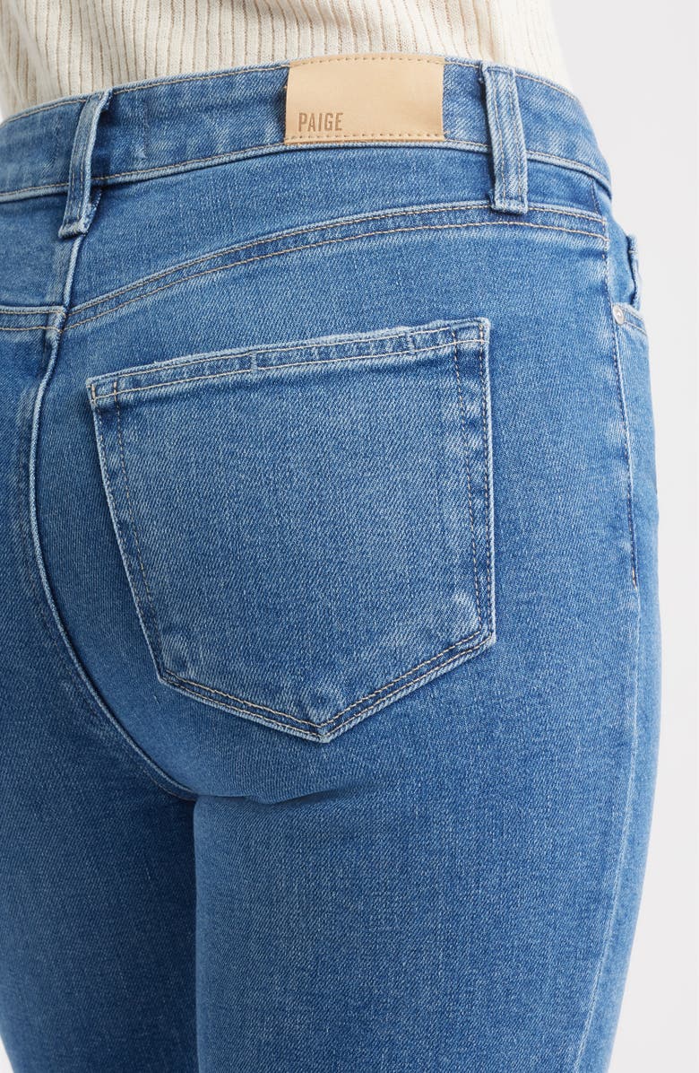 PAIGE Laurel Canyon High Waist Bootcut Jeans, Alternate, color, Tarnished
