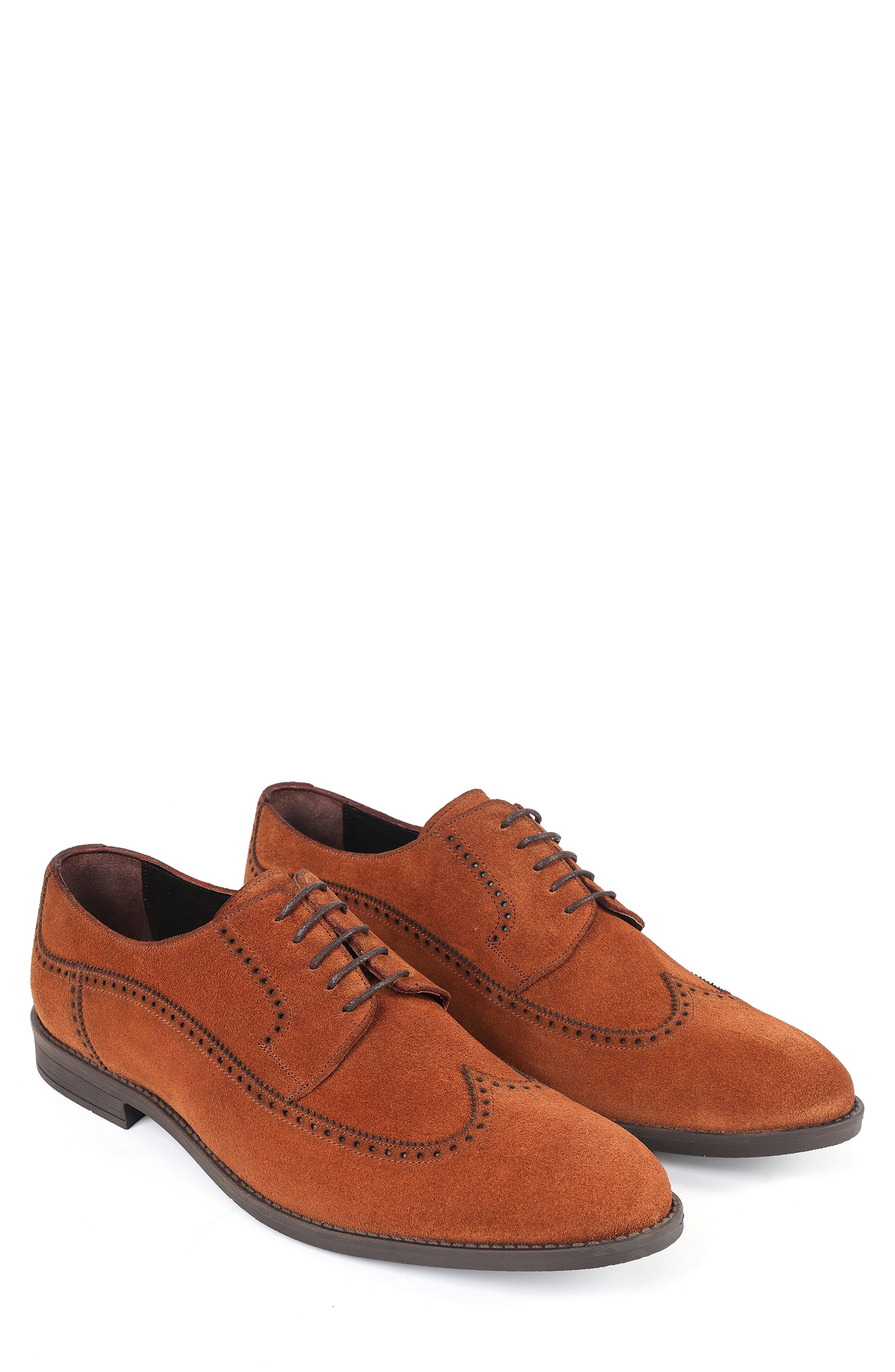 Hawaii Brogue Wingtip Derby, Alternate, color, TAN