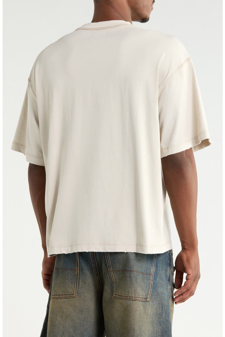 Oversize Doodle Cotton Graphic T-Shirt, Alternate, color, ANTIQUE WHITE
