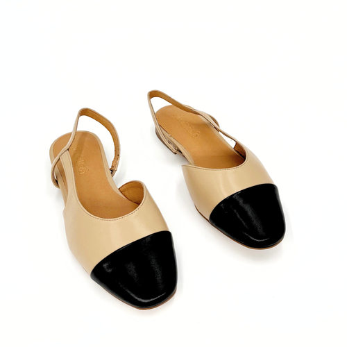 Amie Rafa Lyon Slingback Flat In Multi