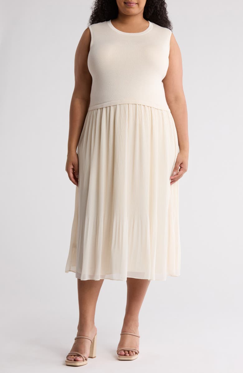 DR2 by Daniel Rainn Twofer Sleeveless Maxi Dress, Main, color,