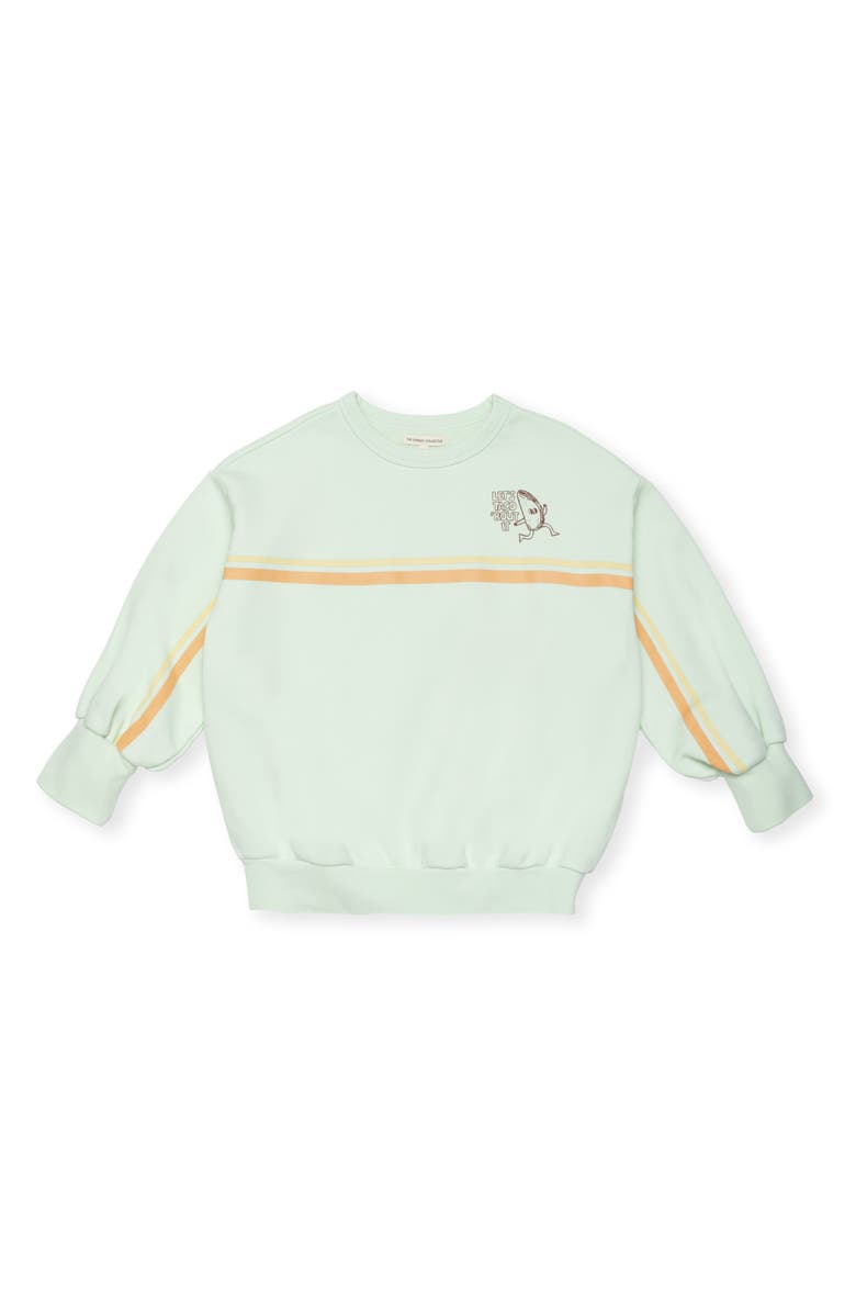 The Sunday Collective Kids' Let Taco 'Bout It Weekend Organic Cotton Sweatshirt, Main, color, 