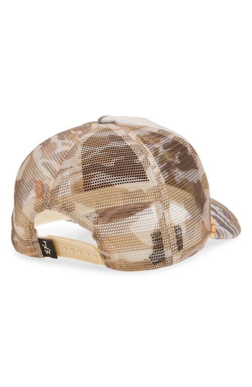 Tiny Whales Kids' Cool It Cowboy Trucker Hat In Multi