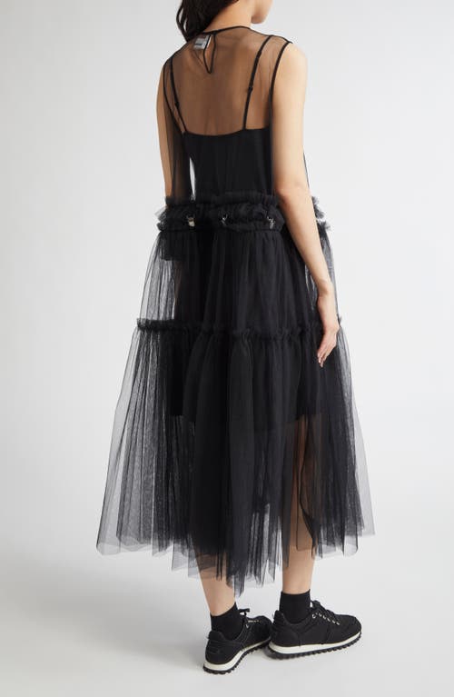NOIR KEI NINOMIYA NOIR KEI NINOMIYA DETACHABLE SKIRT TULLE DRESS