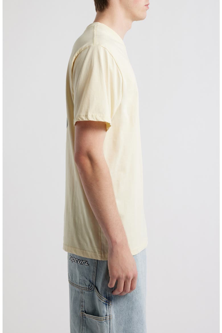 Shred Til Dead Cotton Graphic T-Shirt, Alternate, color, LEMON ICE