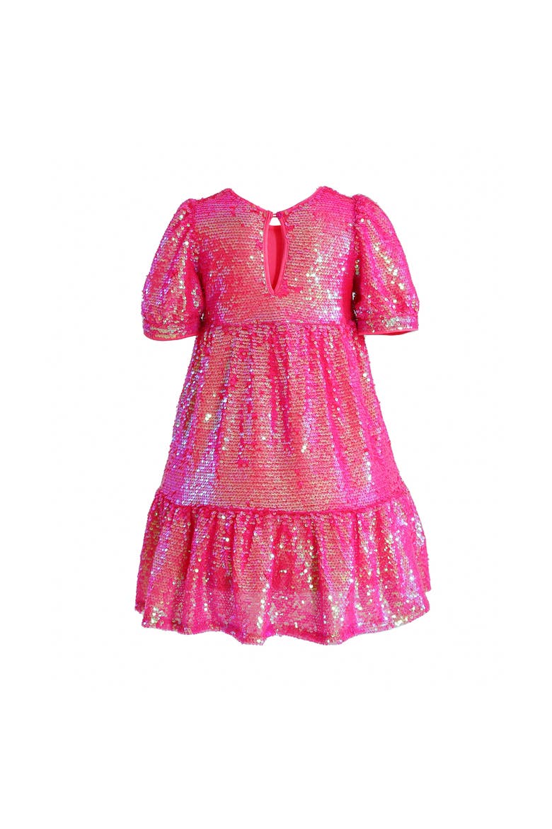 Elira Sequin Party Dress, Alternate, color, Pink