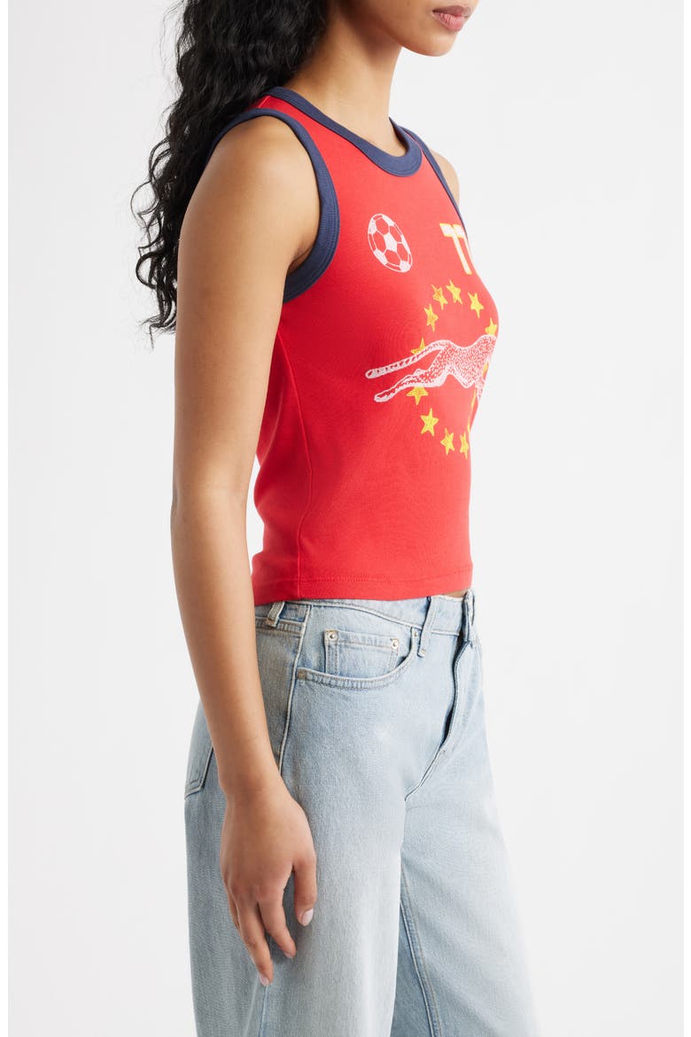 Team Cheetah Shrunken Tank, Alternate, color, RED COMBO