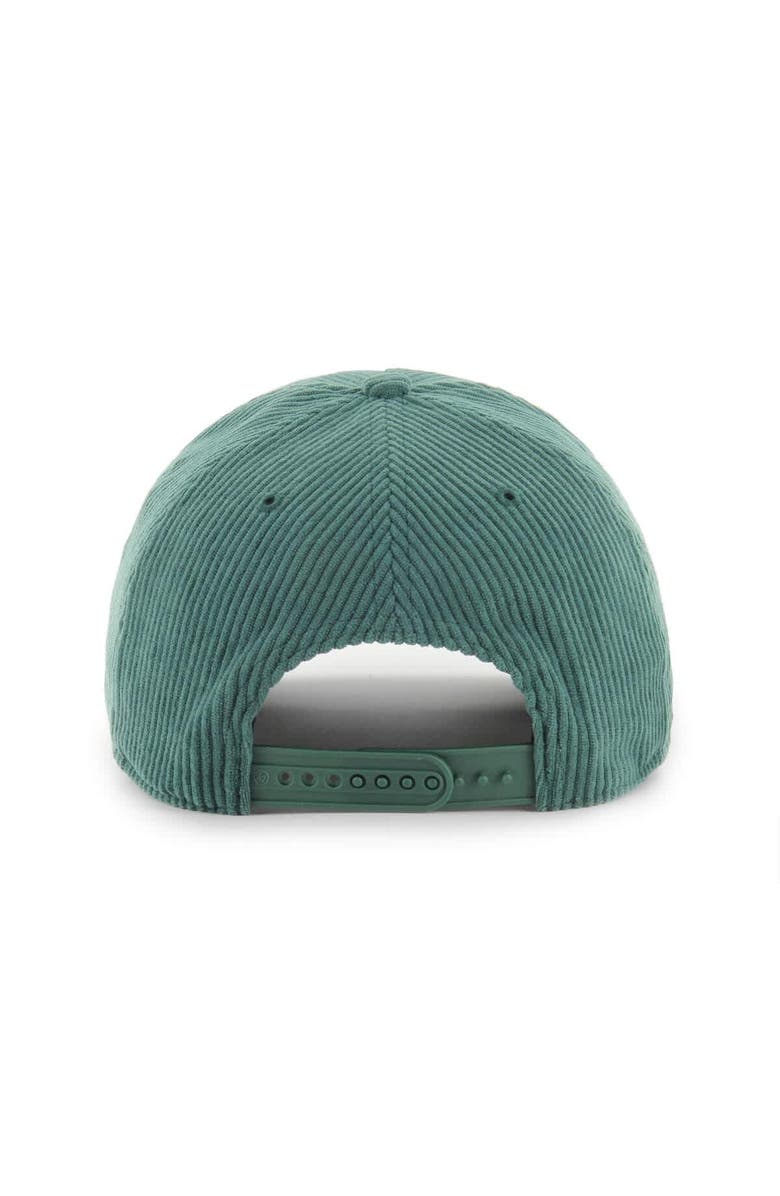 '47 Men's '47 Green Oakland Athletics Corduroy Hitch Adjustable Hat, Alternate, color, 