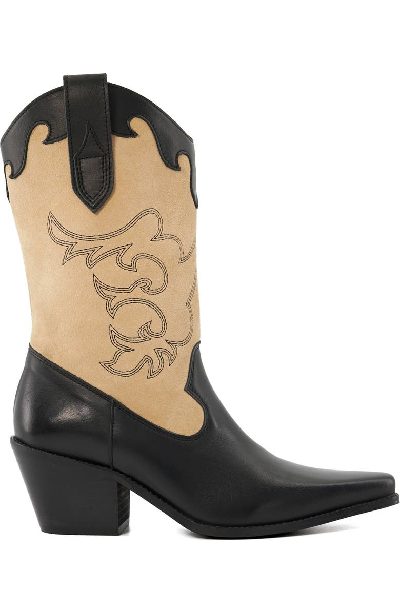 Dune London Prickly Western Boot, Alternate, color,