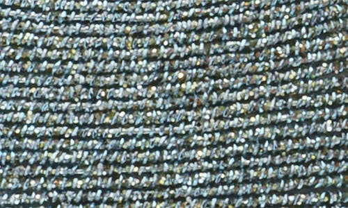Panacea Metallic Thread Drop Earrings In Blue