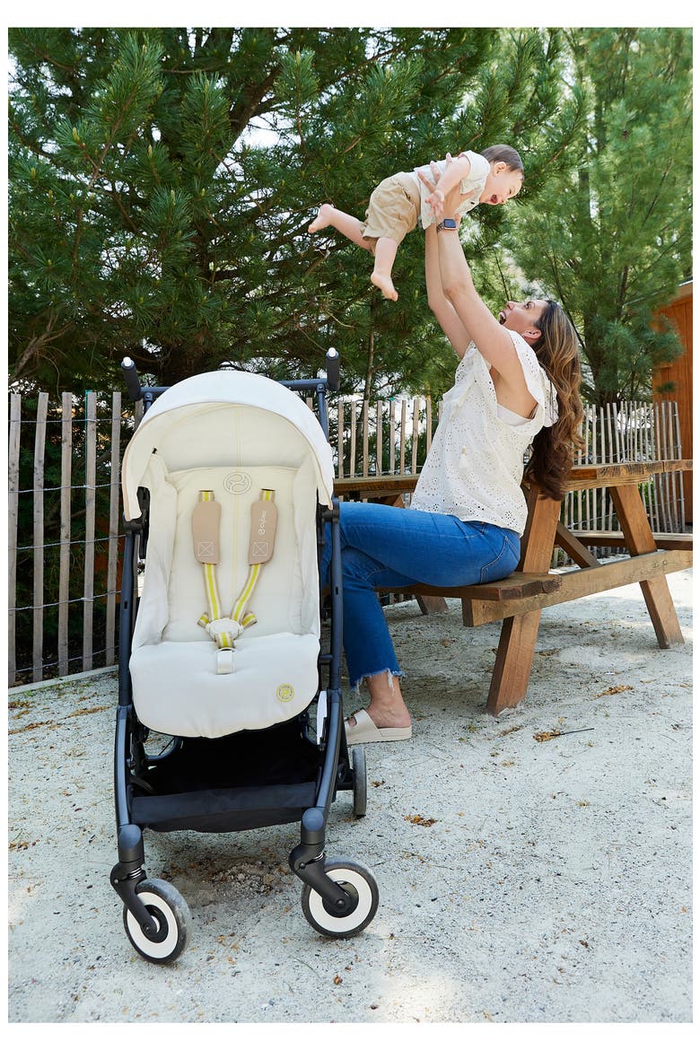 Libelle 2 Ultracompact Lightweight Travel Stroller, Alternate, color, SEASHELL BEIGE