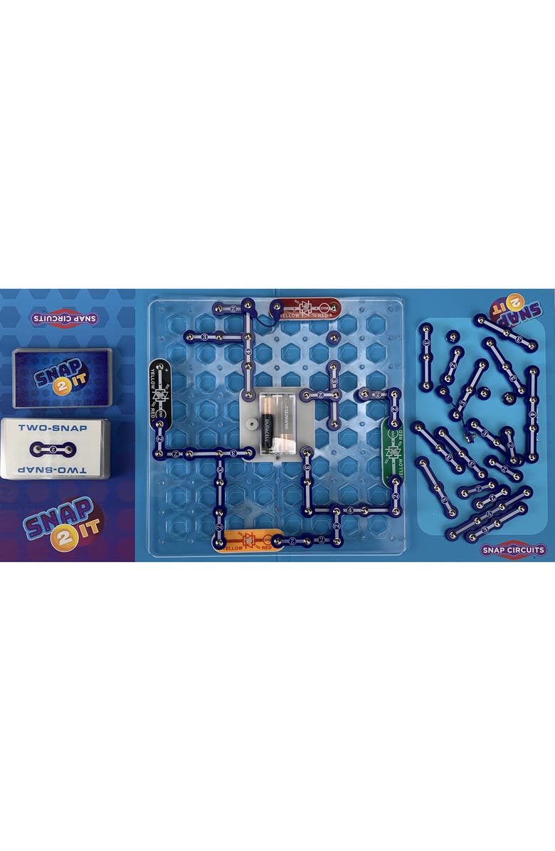 Snap Circuits Snap2It Board Game, Science Kit, Kids, Alternate, color, Multicolored