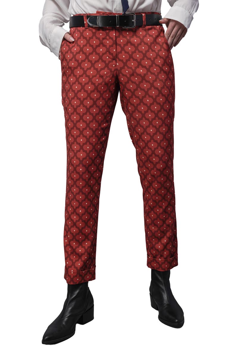 WILDFANG The Empower Trouser, Main, color, Modern Fleur Cinnamon